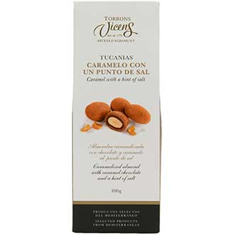 Tucanias Caramelo - Caramelized Almond with Salted Caramel Chocolate