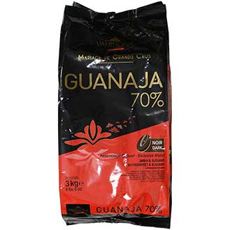 Valrhona Dark Chocolate - 70% Cacao - Guanaja