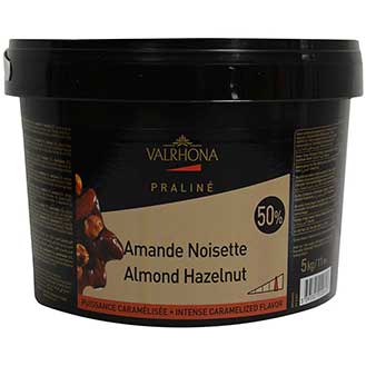 Valrhona Almond Hazelnut Praline Paste - 50%