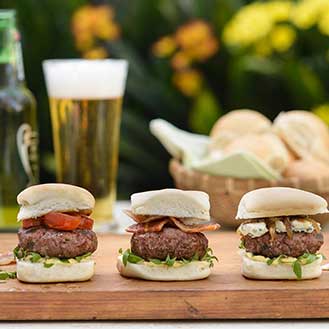 Wagyu Beef Blue Cheese Sliders Recipe