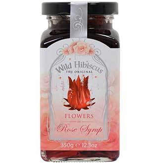 Wild Hibiscus Flowers in Syrup