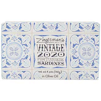Portuguese Vintage Sardines in Olive Oil - 2020