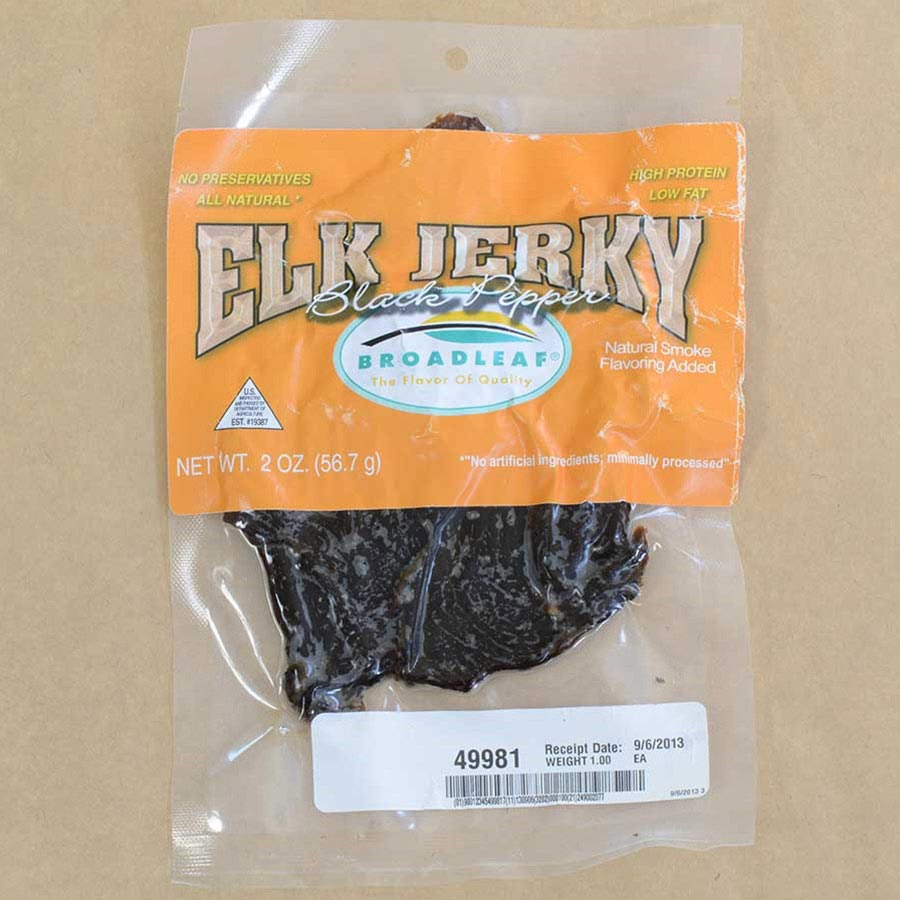 Elk Jerky for Sale Smoked Elk Jerky Gourmet Food Store