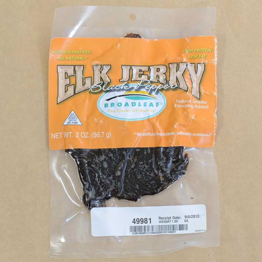 Elk Jerky for Sale | Smoked Elk Jerky | Gourmet Food Store