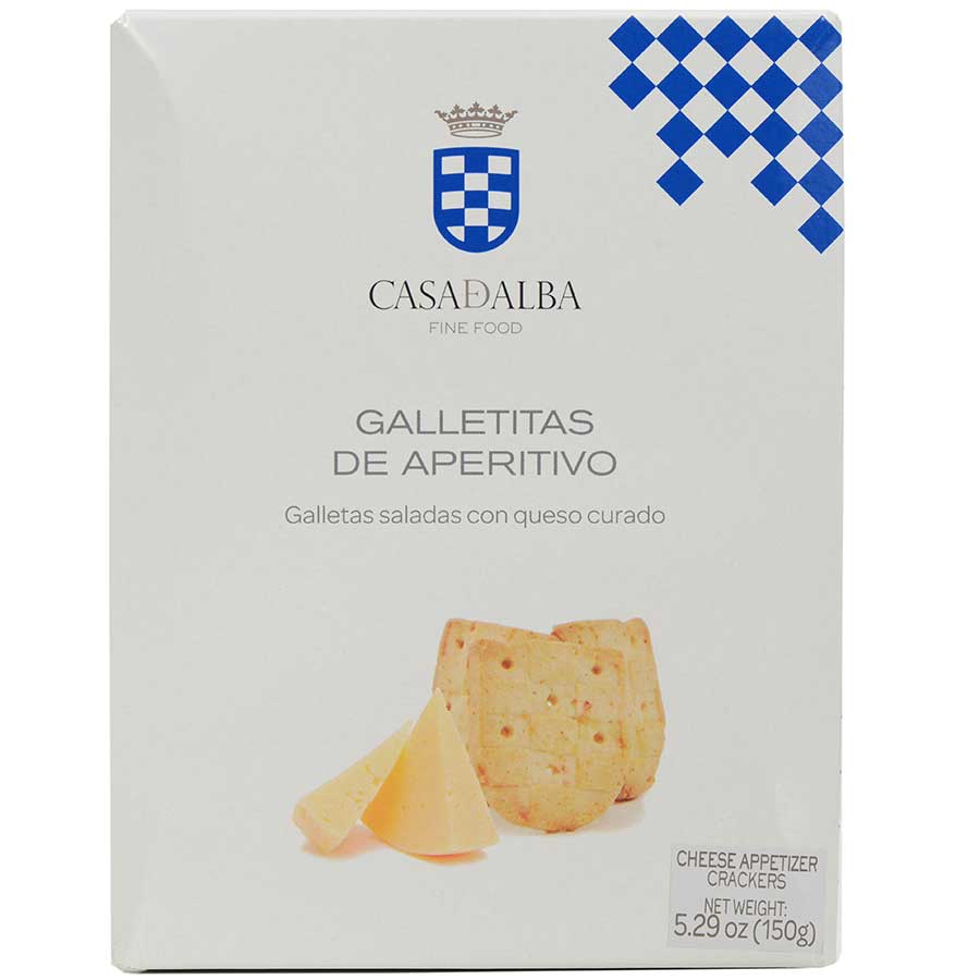 Casa de Alba Spanish Appetizer Cheese Crackers Gourmet Food Store