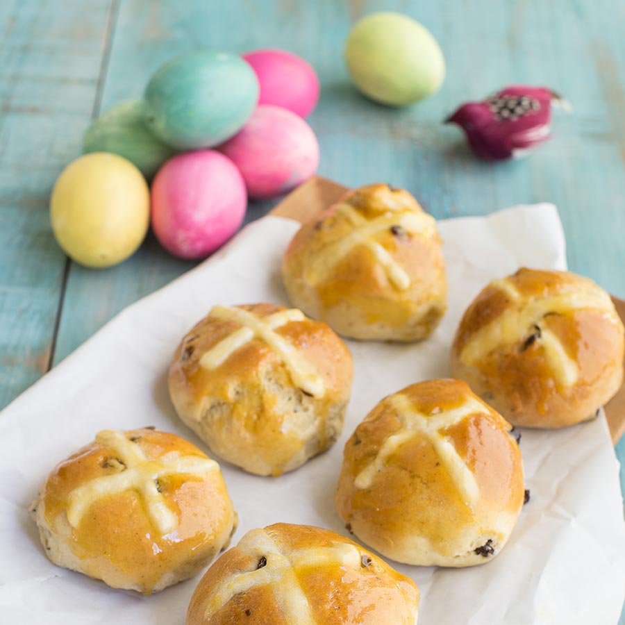 Easter Hot Cross Buns Recipe by Gourmet Food Store