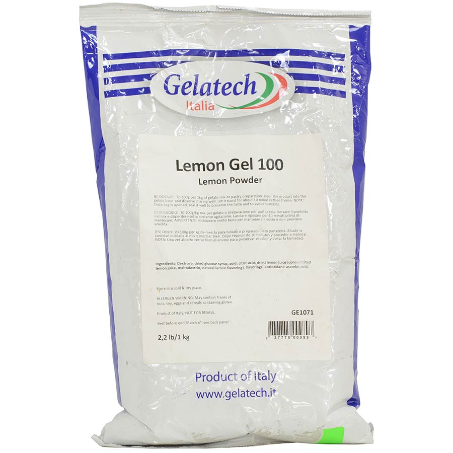 Lemon Flavoring Powder for Gelato Gourmet Food Store
