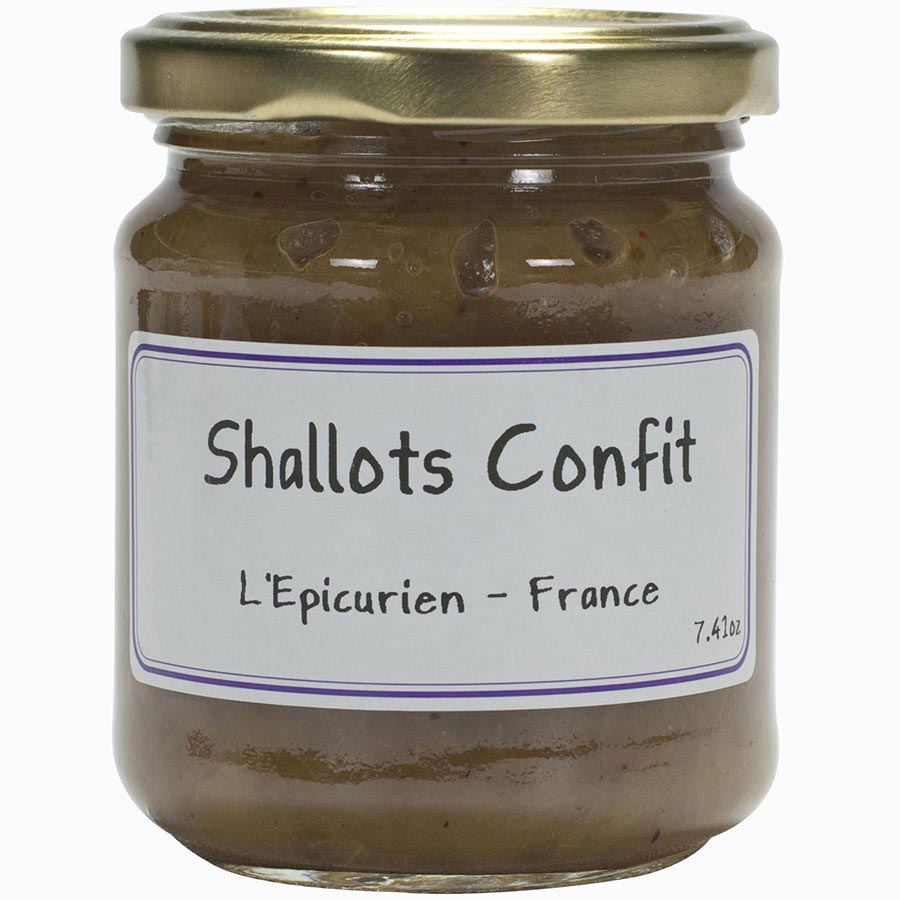 Shallot Confit with Red Wine