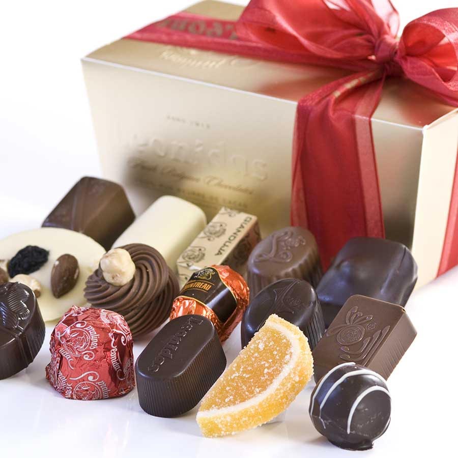 Bruyerre Assortment of Finest Belgian Chocolates 7.05 Oz Holiday Gift Box :  Grocery & Gourmet Food 