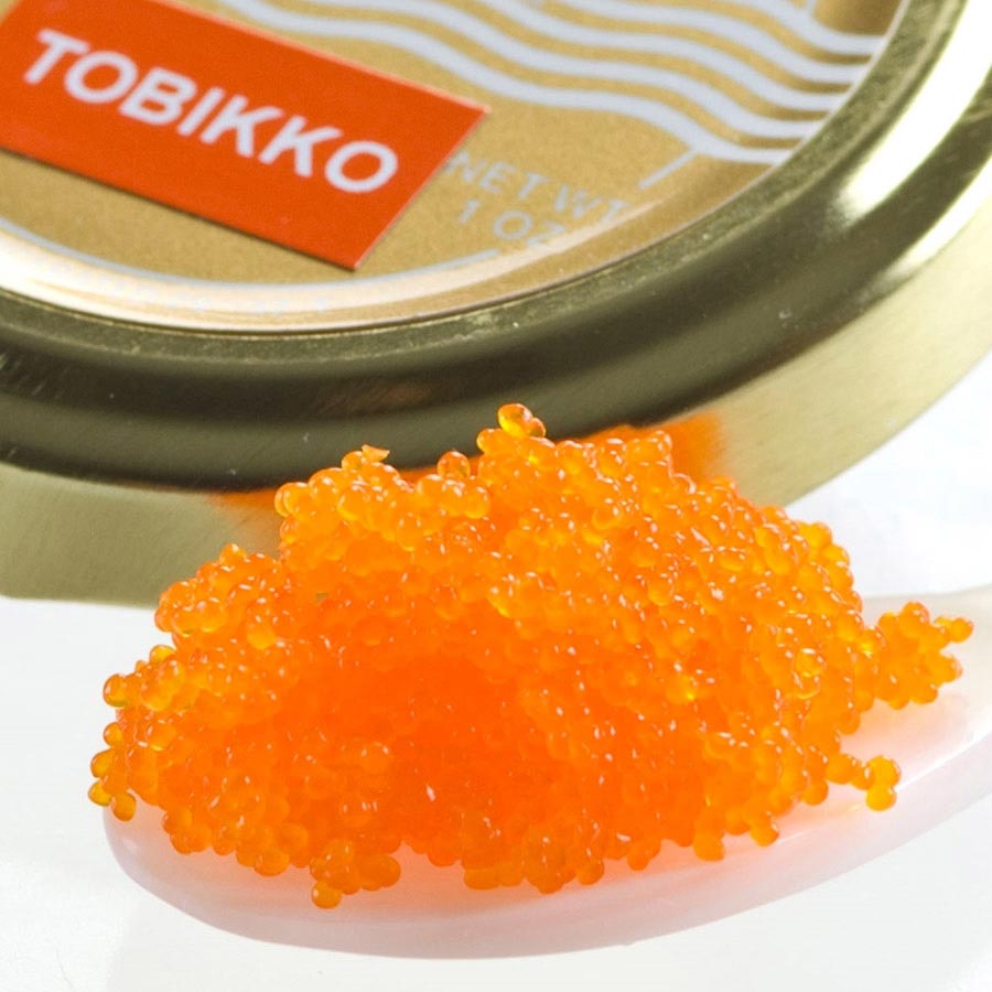 Tobico Capelin Caviar Orange from Iceland buy caviar online at