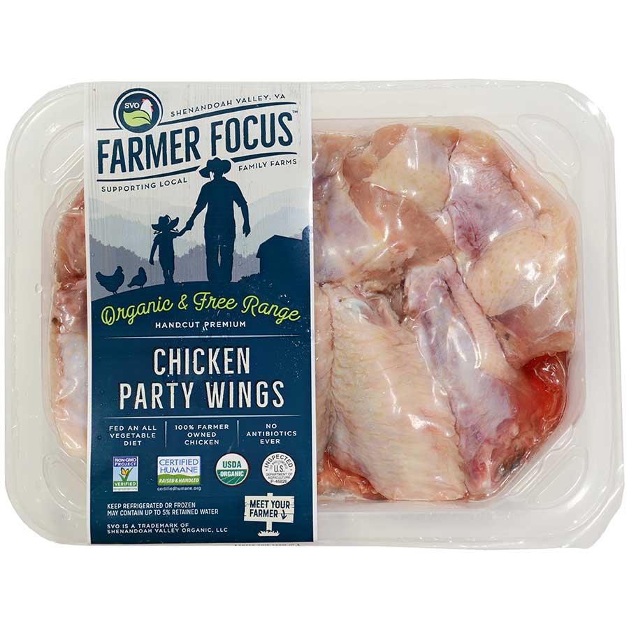 Chicken Party Wings Organic
