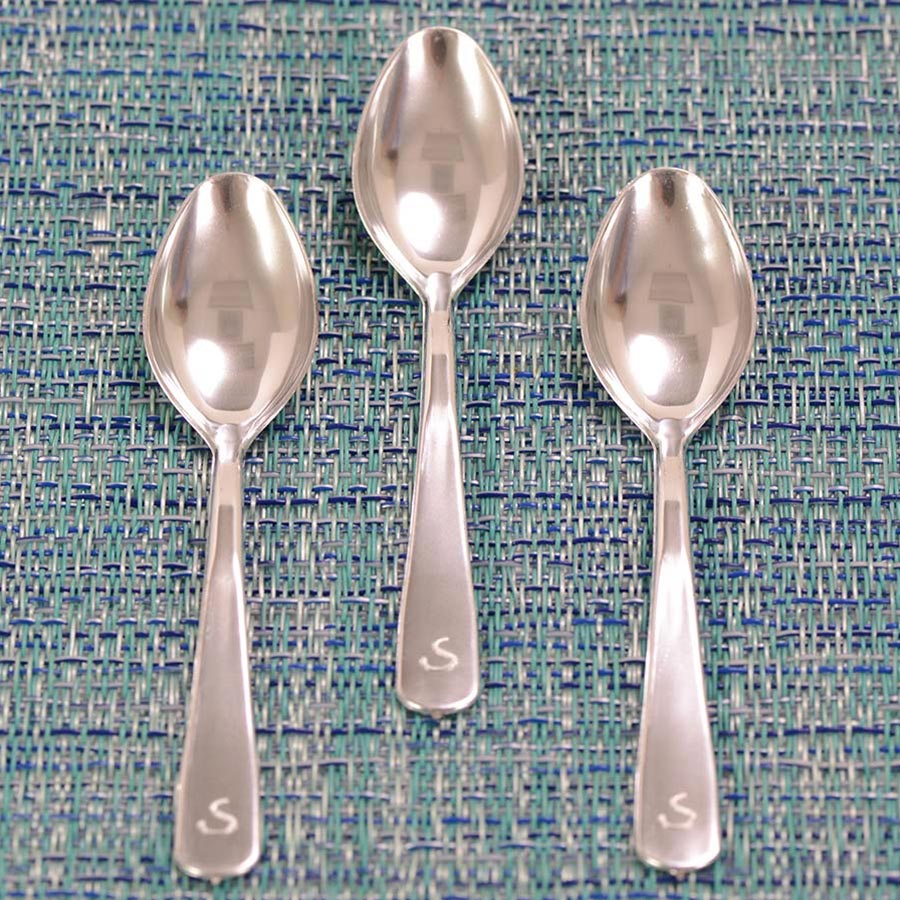 Solia Silver Plastic Spoons Gourmet Food Store