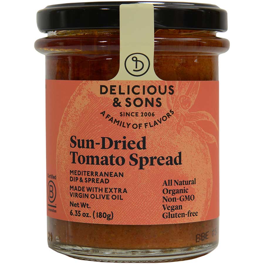 Organic SunDried Tomato Spread Delicious and Sons