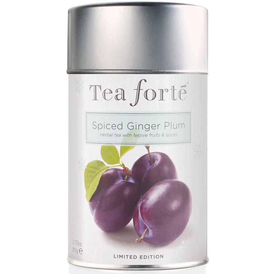 Tea Forte Fresh Ginger Tea Spiced Ginger Plum Tea