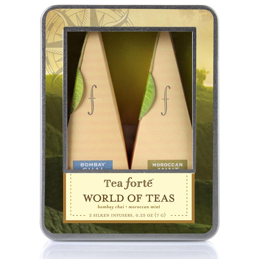 Tea Forte World of Teas Collection Exotic Tea Bag Infusers