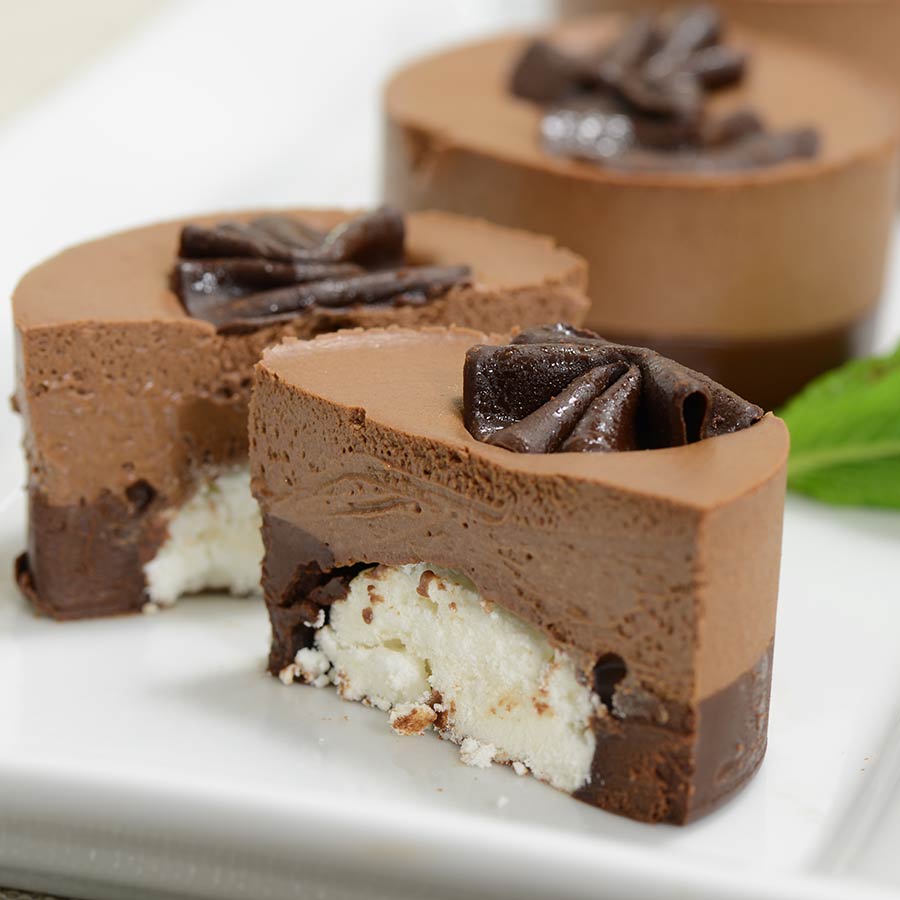 French Chocolate Truffon Frozen Mini Cakes Gourmet Food Store