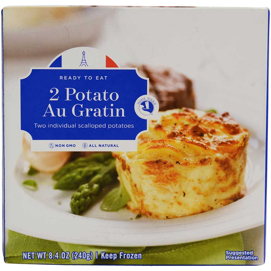French Potatoes Au Gratin, Frozen Gourmet Food Store