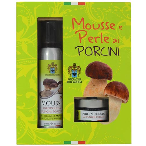 Gift Box: Porcini Mushroon Mousse & Pearls