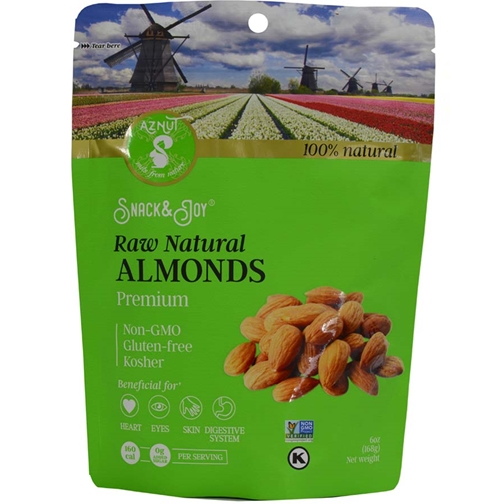 Raw Natural Almonds, Premium