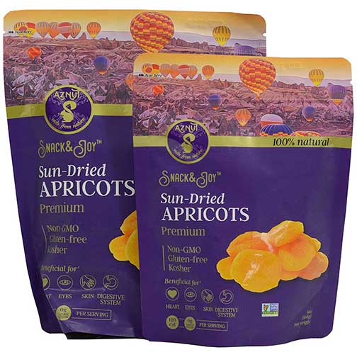Sun-Dried Apricots - Yellow, Premium