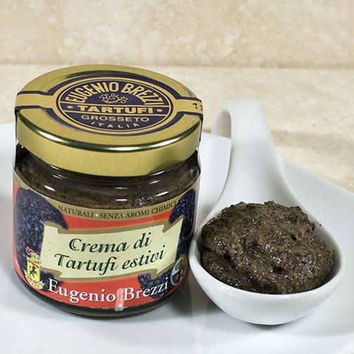 Black Summer Truffle Sauce by Brezzi from Italy buy truffles online