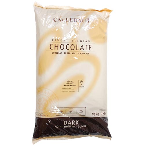 Belgian Bittersweet Dark Chocolate Baking Callets (Chips) - 60.6%