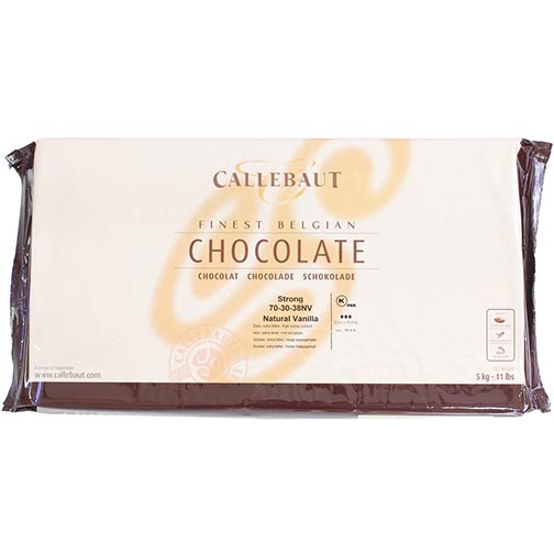 Belgian Dark Chocolate Baking Block - 70.4%