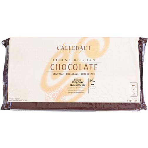Belgian Dark Chocolate Baking Block 704 by Callebaut from Belgium
