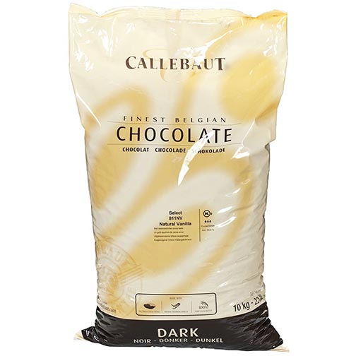 Belgian Dark Chocolate Baking Callets (Chips) - 53.8% Photo [1]