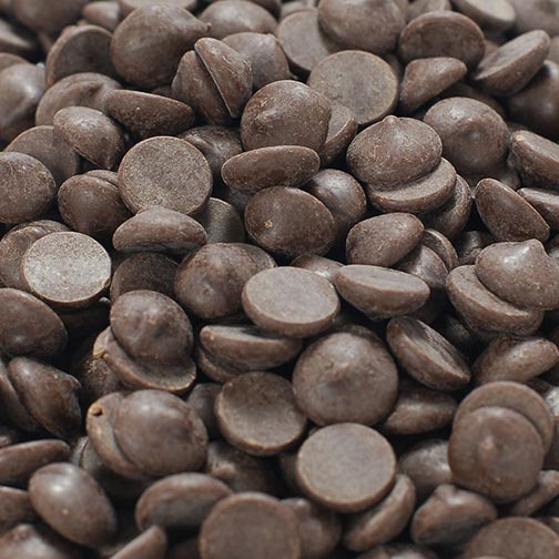 Belgian Semisweet Dark Chocolate Baking Callets (Chips) - 53.8%