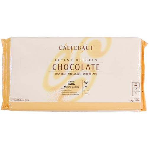 Belgian White Chocolate Baking Block - 25.9% Cacao Photo [1]