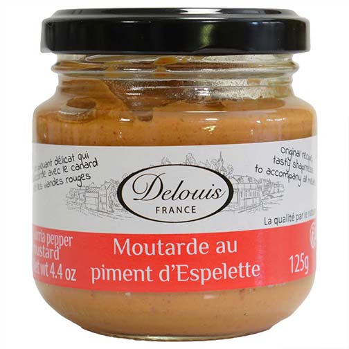 French Dijon Mustard with Espelette Pepper Gourmet Food Store