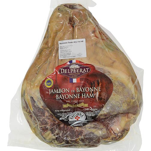 Jambon de Bayonne Ham - Boneless, Dry Cured