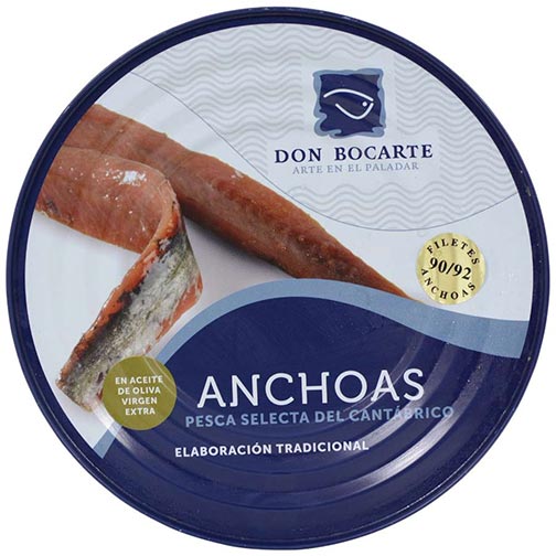 Anchovies in Extra Virgin Olive Oil