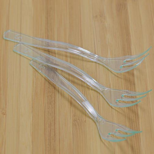 Forks - Transparent Plastic