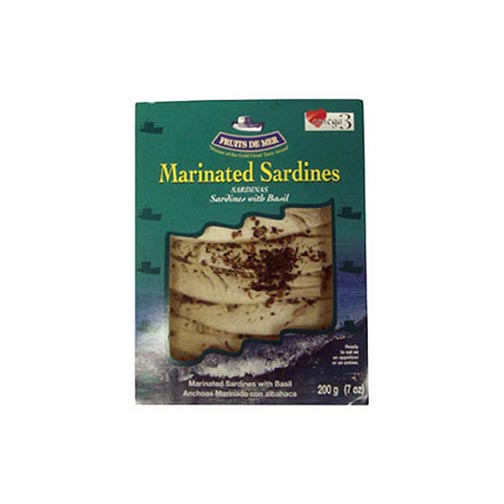 White Sardines Marinated in Basil Sauce Photo [1]