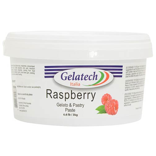 Raspberry Gelato and Pastry Paste
