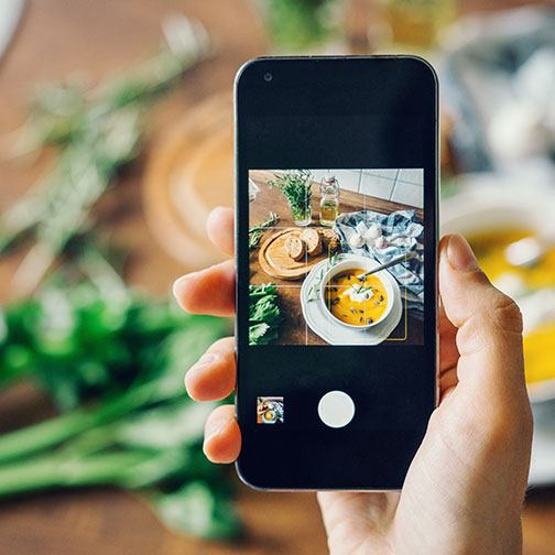 How To Take Instagram Worthy Food Pics With Your Phone Gourmet Food Store