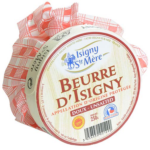 Beurre d'Isigny Butter In A Basket Extra Fin, Unsalted Photo [1]