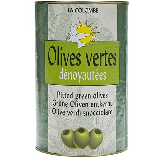 Pitted Green Olives - Olives Vertes Photo [1]