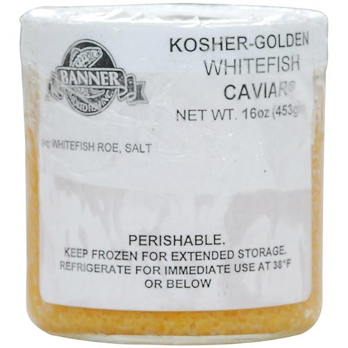 Kosher Golden Whitefish Caviar - Orthodox Union Photo [1]