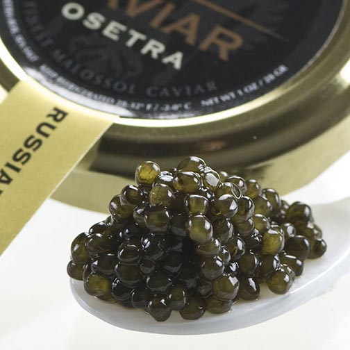 Osetra Caviar - Malossol, Farm Raised