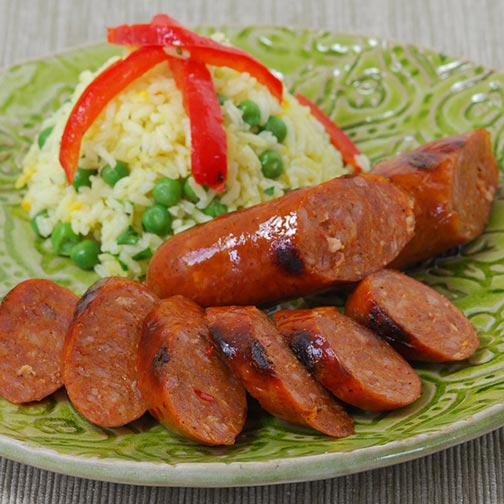 Cajun Andouille Sausage Buy Sausages Online Gourmet Food Store