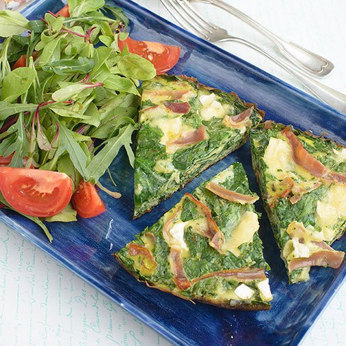 Prosciutto and Goat Cheese Frittata Recipe  | Gourmet Food Store Photo [1]