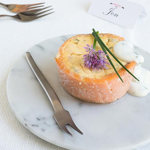 Smoked Salmon Mini Quiches Recipe Photo [1]