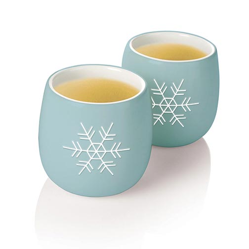 Tea Forte Amie Cups - Snowflake