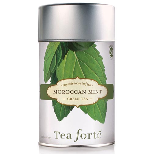 Tea Forte Moroccan Mint Green Tea - Loose Leaf Tea