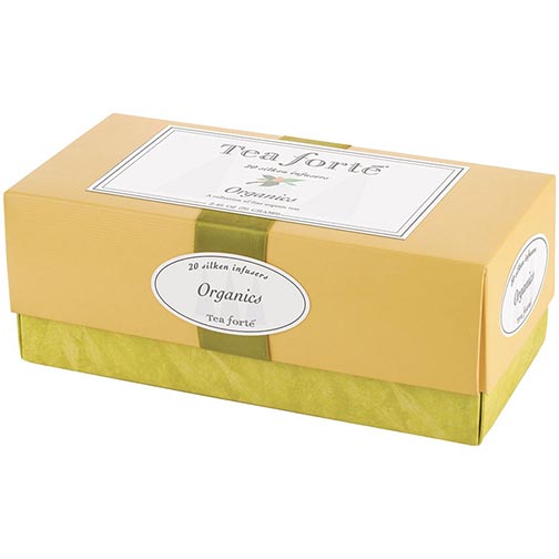 Tea Forte Organics Collection - Ribbon Box, 20 Infusers