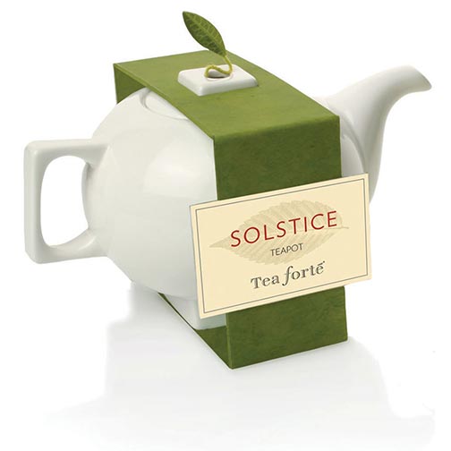 Tea Forte Solstice Ceramic Teapot with Band Buy Tea Online