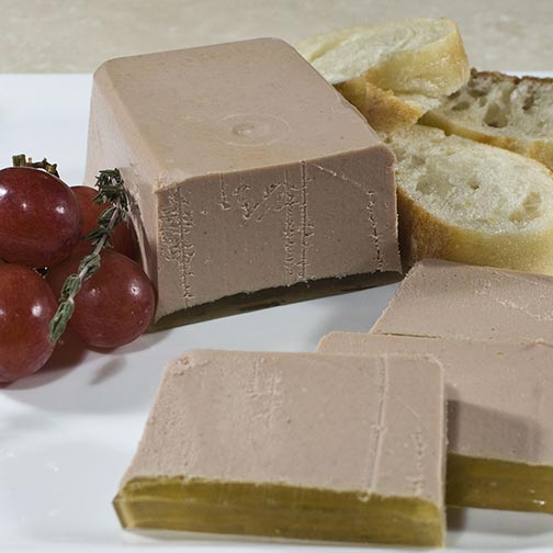 Duck Foie Gras Mousse with Port Wine Pate - All Natural Photo [1]